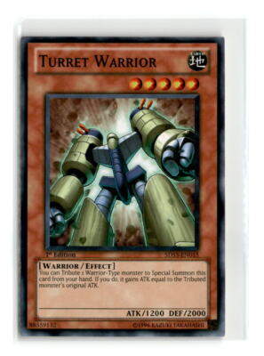 Turret Warrior - 5DS3-EN015 1st Edition - YuGiOh-LP-image