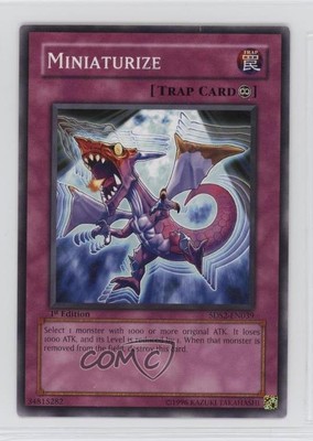 Miniaturize 1st Ed. YuGiOh 5D's 2 Starter Deck #5DS2-EN039 2009 1e7-image