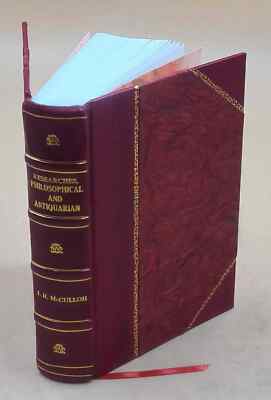 Researches, Philosophical And Antiquarian, Concerning The Aborig [Leather Bound]-image