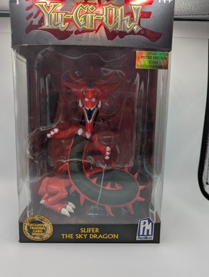 Yu-Gi-Oh! Slifer The Sky Dragon Phatmojo Series 1 Figure Limited Edition w/ CARD-image