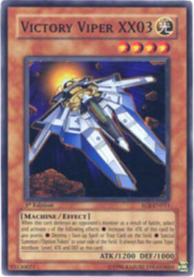 Victory Viper XX03 - EOJ-EN011 - Super Rare - 1st Edition PL/MP YuGiOh!  Booster-image
