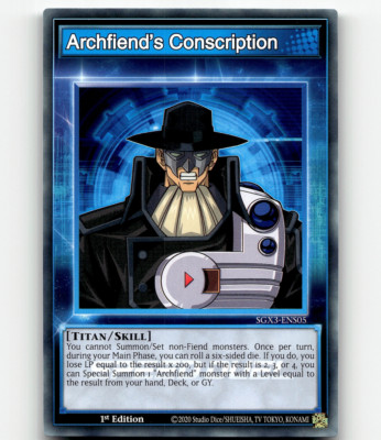 Yugioh Archfiend's Conscription Speed Duel GX: Duelists of Shadows-image