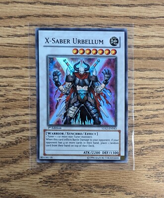 Yu-Gi-Oh! X-Saber Urbellum 5DS2-EN043 1st Edition Super Rare -image