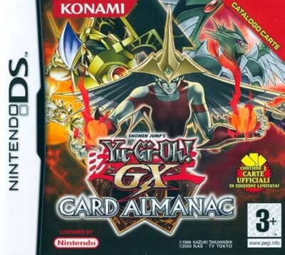 Yu-Gi-Oh! Gx Card Almanac Nintendo Ds Nds Multilanguage Game-image