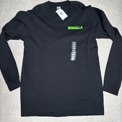 Men’s Long Sleeve Godzilla Shirt Size Medium NWT -image