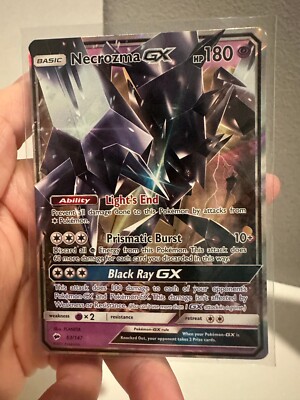 1x Necrozma GX 63/147 NM Ultra Rare Burning Shadows Pokemon TCG NM 0930#226-227-image