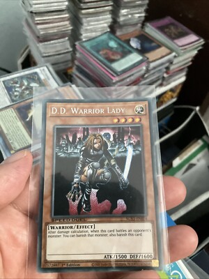 D.D. Warrior Lady (Secret Rare) SGX1-ENE04 1st Edition-image