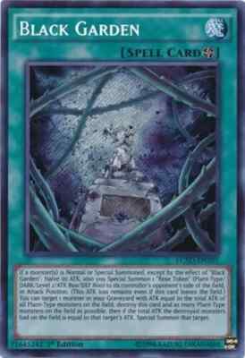 Yugioh! Black Garden LC5D-EN101 Secret Rare 1st Ed NM-image