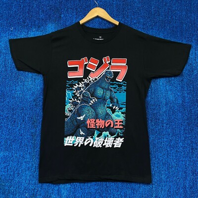Godzilla King of Monsters Atomic Breath Manga Panels Tee M-image
