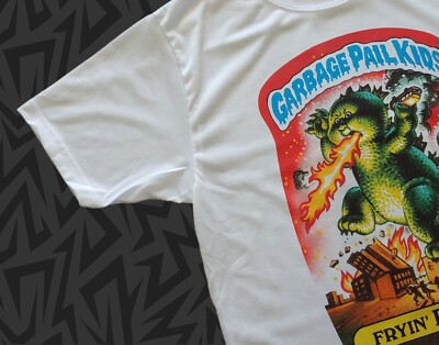 Garbage Pail Kids T-Shirt FRYIN' RYAN OS2 Series 2 54a Godzilla Pick Size S-2XL-image