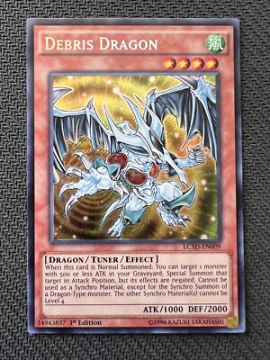 Yugioh Debris Dragon 1st Edition Secret Rare LC5D-EN009 NM-image