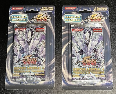 Yu-Gi-Oh! TCG 5D's Hidden Arsenal 4 Trishula's Triumph 1st Edition Blister Pack-image