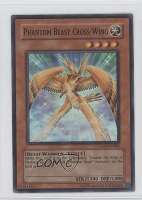 2006 Yu-Gi-Oh! GX: Tag Force Phantom Beast Cross-Wing #GX02-EN001 0b5-image