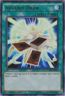Yu-Gi-Oh! - Advance Draw  (LC5D-EN047) - Legendary Collection 5Ds - NM-image