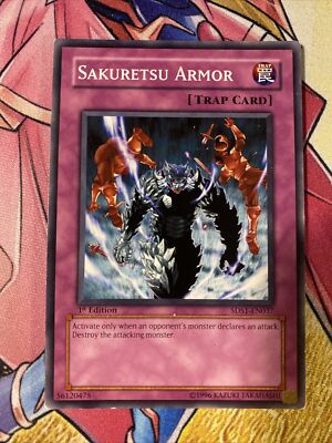 (AA) Sakuretsu Armor - 5DS1-EN037 - 1st Edition - YuGiOh LP-image
