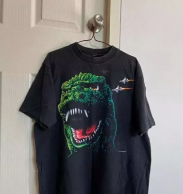 Vintage Godzilla 1994 King of Monster Vtg Movietee T-Shirt Unisex, All Size-image