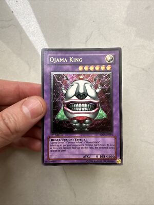 Yu-Gi-Oh! Ojama King SOD-EN034 Ultimate Rare 1st Edition Near Mint-image