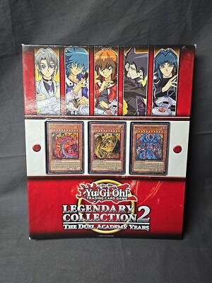 YuGiOh Legendary Collection 2: The Duel Academy Binder W/ Sacred Beast Cards-image