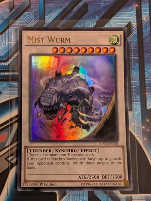 Mist Wurm LC5D-EN240 Ultra Rare 1st Edition-image