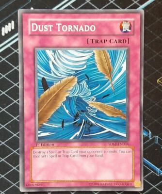YuGiOh! Dust Tornado 5DS2-EN034 Card 1st Edition Near MINT-image