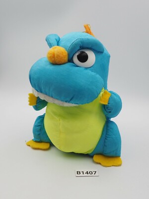 Godzilla B1407B Color Green Taffeta Banpresto 1992 Plush 6