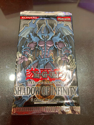 Sealed Yu-Gi-Oh! Shadow Of Infinity SOI 1st Edition Booster Card Pack GX - LIGHT-image