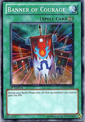 Banner Of Courage 5DS3-EN024 Yu-Gi-Oh! Light Play 1st Edition-image