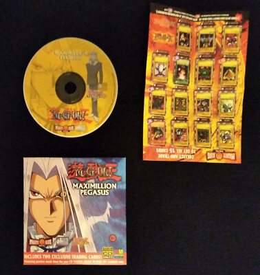 McDonald's Mighty Kids Meal YU-GI-OH! Maximillion Pegasus CD (No Cards)-image