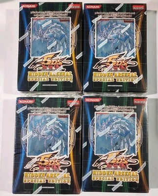 Yugioh 2011 5Ds Hidden Arsenal Special Edition Box New x4-image