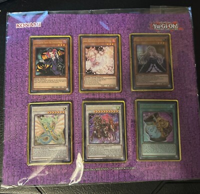 Yu Gi Oh Trading Card 25th Anniversary Pin Purple Set Studio Dice 6 Pins sealed-image