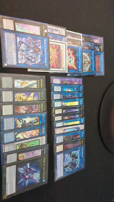 YUGIOH 100 CARD ALL HOLOGRAPHIC HOLO FOIL COLLECTION LOT! SUPER, ULTRA, SECRETS!-image
