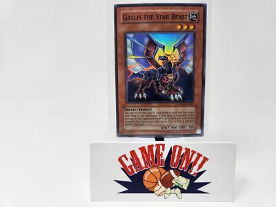 YuGiOh Gallis the Star Beast GX06-EN001 Super Rare Unlimited NM-image