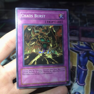 Yugioh Super Rare Chaos Burst GX04-EN003 NM/LP-image