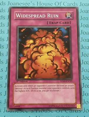 Widespread Ruin 5DS2-EN040 Yu-Gi-Oh Card 1st Edition New-image