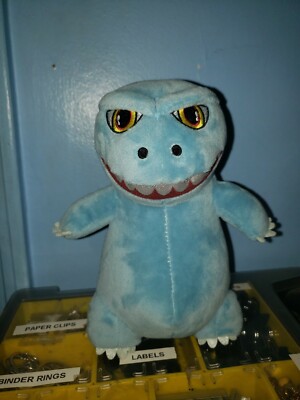 Phunny Kid Robot Blue Godzilla dinosaur monster plush ABOUT 8