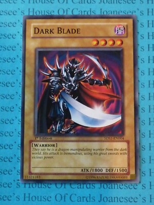 Dark Blade 5DS1-EN004 Yu-Gi-Oh Card 1st Edition New-image