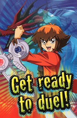 Vintage HAPPY BIRTHDAY Card FOR KID, Shonen Jump's Yu-Gi-Oh! GX by AGC 2004 + ✉-image