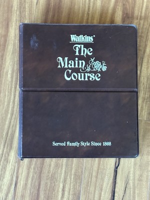 Watkins The Main Course Served Family Style Since 1868 Cookbook Spiral Bound-image
