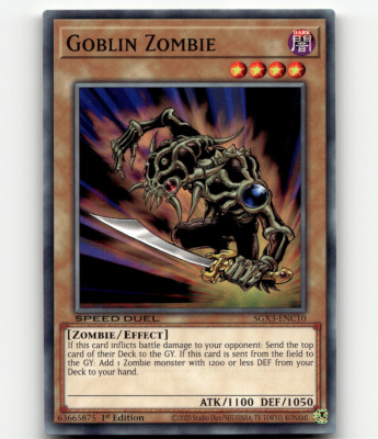 Yugioh Goblin Zombie Speed Duel GX: Duelists of Shadows-image
