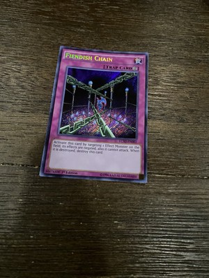 Yu-Gi-Oh Fiendish Chain 1st Edition Secret Rare LC5D-EN082-image