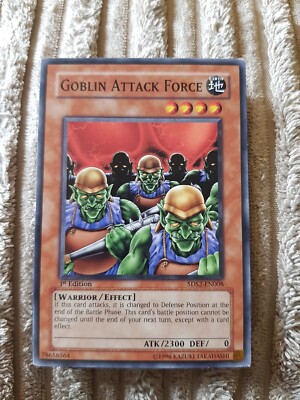 1x YuGiOh TCG Goblin Attack Force 5DS2 EN008 Trading Card Game-image