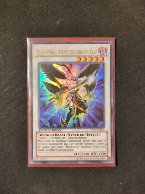 Blackwing - Gram the Shining Star YF04-EN001 Yu-Gi-Oh! 5D's Manga Promotional NM-image