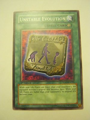 (x1) Unstable Evolution 5DS2-EN030 1st Edition Spell Card  Yu-Gi-Oh (JB-54)-image