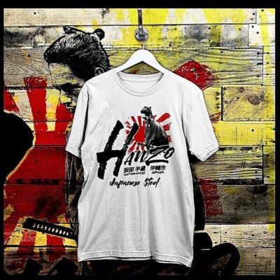 Samurai T-Shirt Bushido Code Ronin Hanzo Sword Hara-kiri Warrior Katana S-2XL -image