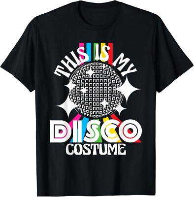 This Is My Disco Costume - 1970s Funky Party 70s Groove T-Shirt-image