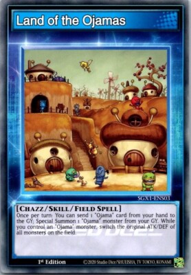 Land of the Ojamas SGX1-ENS03 Speed Duel GX: Duel Academy Box 1st Edition-image