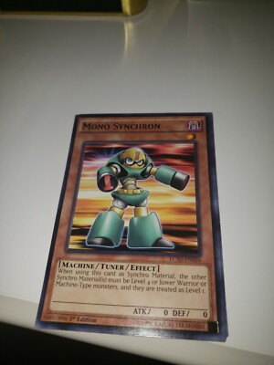 Mono Synchron - LC5D-EN026 Rare 1st ed NM Yugioh Card-image