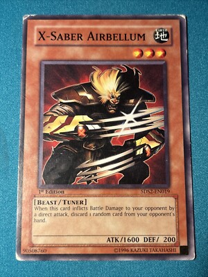 X-Saber Airbellum 5DS2-EN019 Yu-Gi-Oh! 5D's 1st Edition-image