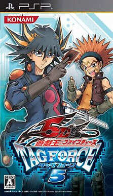 Yu-Gi-Oh! 5D's Tag Force 5 PlayStation Portable PSP NTSC-J CIB-image