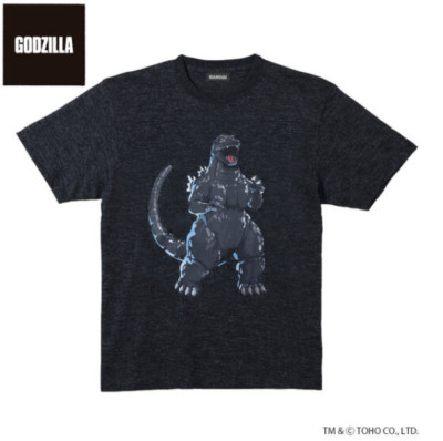 Godzilla vs. Mothra Deformed Art T-shirt Godzilla Pattern TOHO Godzilla Store JP-image